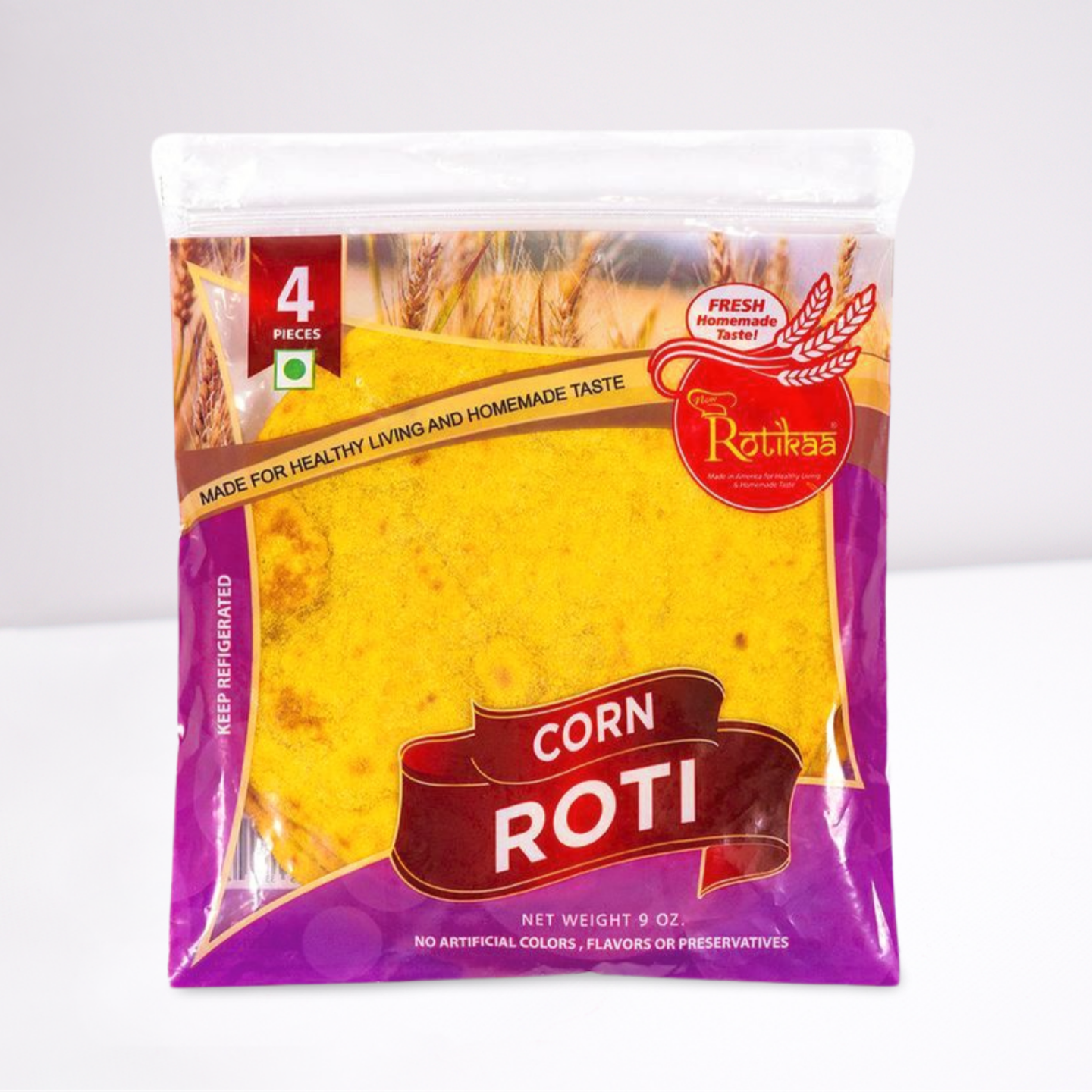 Corn Roti (4 pcs)
