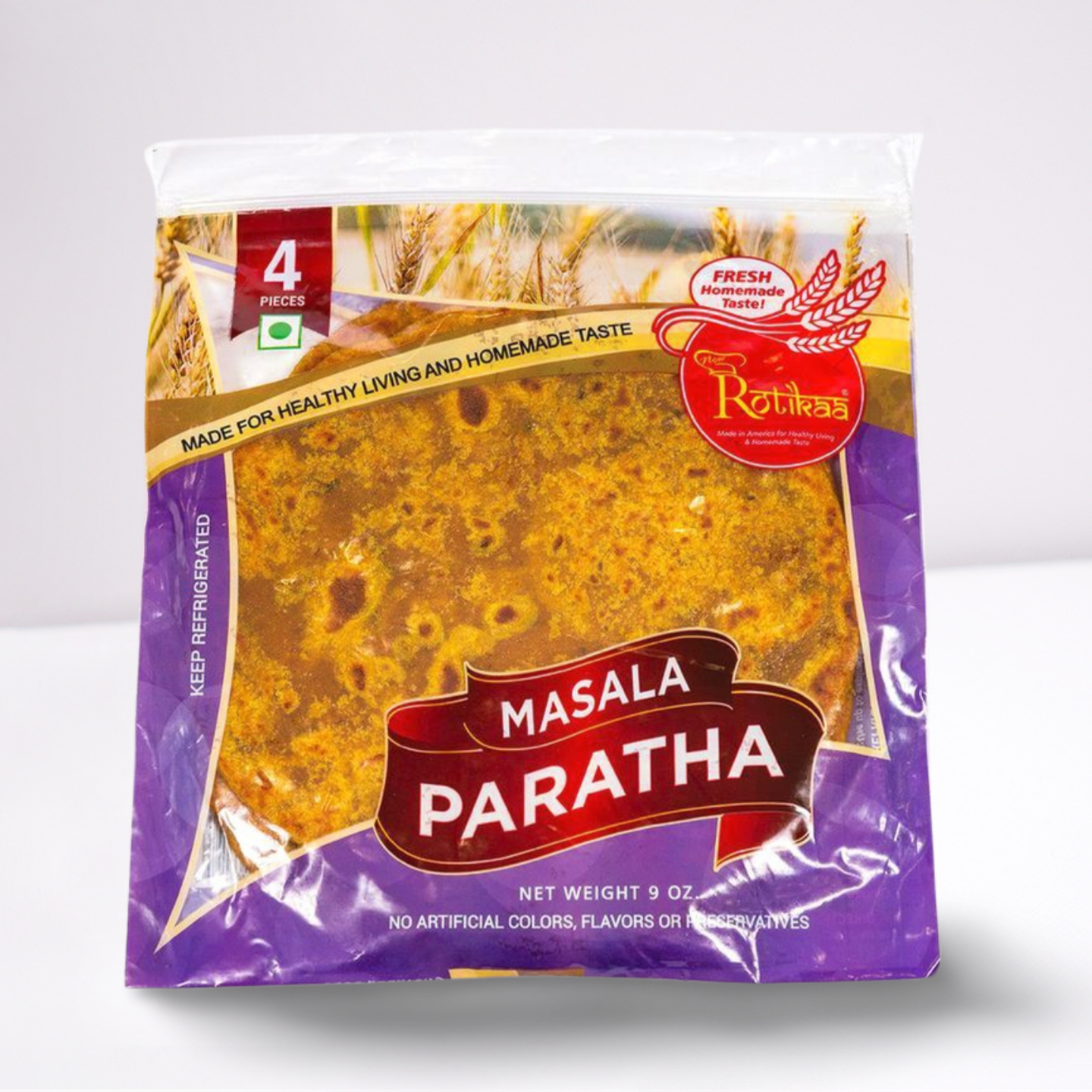 Masala Paratha (4 pcs)